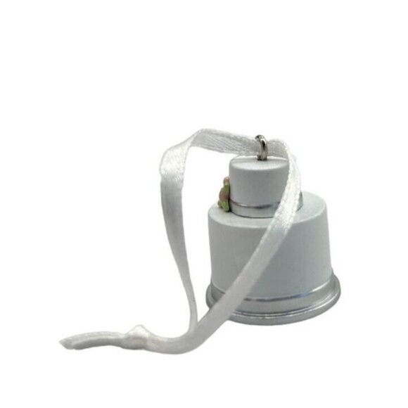 Hallmark Keepsake Cute Lil Cake Mini Ornament Metal Baking Cooking Wedding Gift - Picture 7 of 8